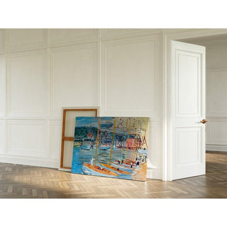 Le Bassin de Deauville - Raoul Dufy | Reproduction Tableau Décoration murale affiche copie