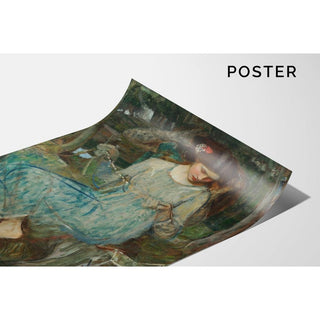 Le Collier - John William Waterhouse | Reproduction Tableau Décoration murale affiche copie