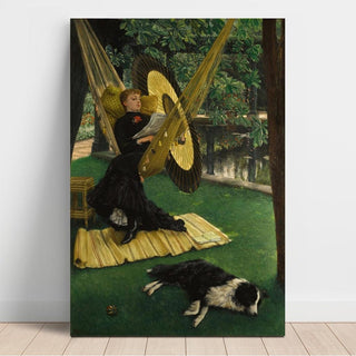 Le Hamac - James Tissot | Reproduction Tableau Décoration murale affiche copie