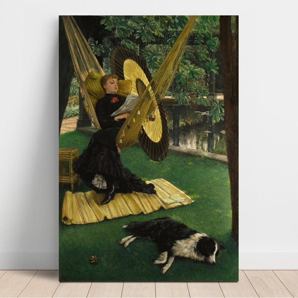 Reprodukcja obrazu Le Hamac - James Tissot