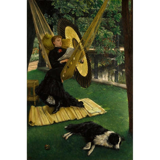Le Hamac - James Tissot | Reproduction Tableau Décoration murale affiche copie