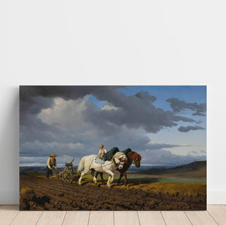 Le Labourage - Rosa Bonheur | Reproduction Tableau Décoration murale affiche copie