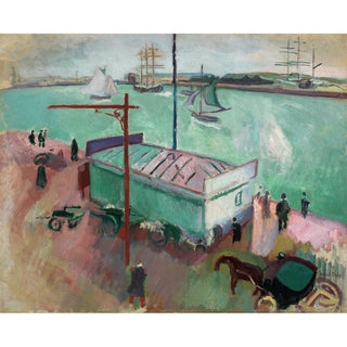 Le Port du Havre - Raoul Dufy | Reproduction Tableau Décoration murale affiche copie