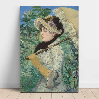 Le Printemps - Édouard Manet | Reproduction Tableau Décoration murale affiche copie