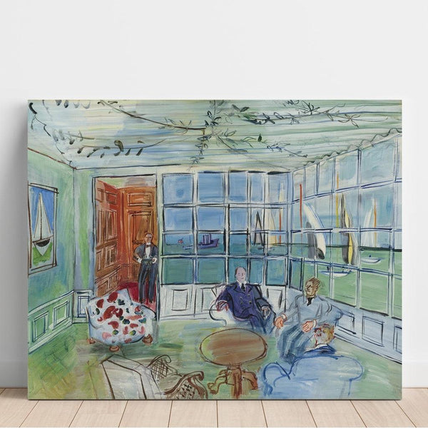 Reprodukcja obrazu Le Royal Yacht Squadron, Cowes, Île de Wight - Raoul Dufy