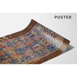 Le Vitrail, Chartres - Henri Le Sidaner | Reproduction Tableau Décoration murale affiche copie