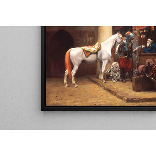Le bazar de la selle, Le Caire - Jean-Léon Gérôme | Reproduction Tableau Décoration murale affiche copie