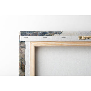 Le boulevard Montmartre un matin d'hiver - Camille Pissarro | Reproduction Tableau Décoration murale affiche copie