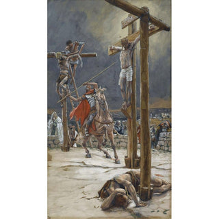 Le coup de lance - James Tissot | Reproduction Tableau Décoration murale affiche copie