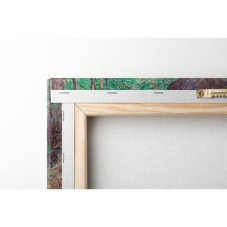 Le cours d'un ruisseau - Alfred Zoff | Reproduction Tableau Décoration murale affiche copie