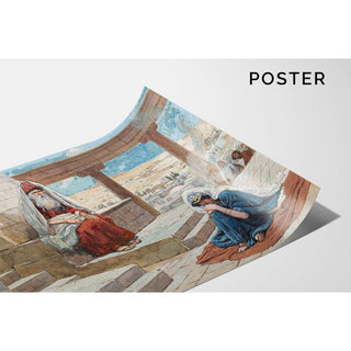 Le grand prêtre et Hannah - James Tissot | Reproduction Tableau Décoration murale affiche copie