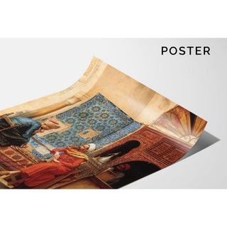 Le jeu d'échecs - Ludwig Deutsch | Reproduction Tableau Décoration murale affiche copie