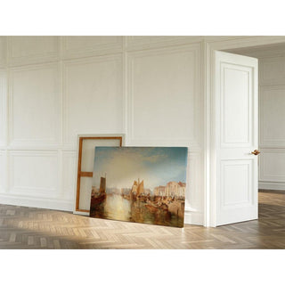 Le port de Dieppe - Joseph Mallord William Turner | Reproduction Tableau Décoration murale affiche copie