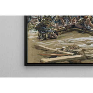 Le premier clou - James Tissot | Reproduction Tableau Décoration murale affiche copie