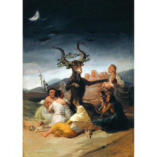 Le sabbat des sorcières - Francisco de Goya | Reproduction Tableau Décoration murale affiche copie
