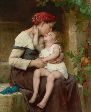 LonJeanBasile Perrault - Mother With Child.webp