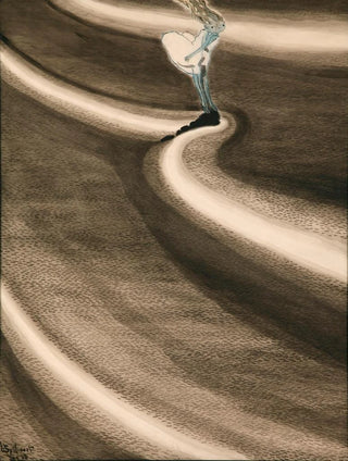 Lon Spilliaert - Fillettes devant la vague.webp