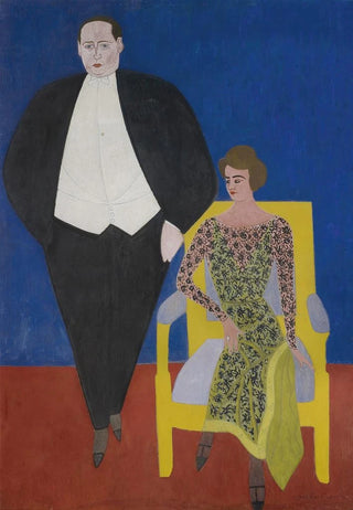 Lon Spilliaert - Portrait of Gustave en Norine Van Hecke.webp