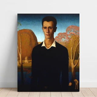 Long's Peak from Loch Vale, Estes Park, Colorado - Grant Wood | Reproduction Tableau Décoration murale affiche copie