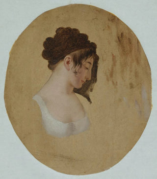 Louis Lopold Boilly - Profile of a Young Womans Head.webp