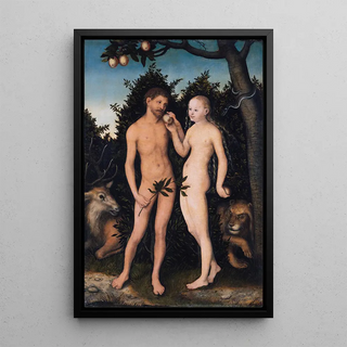 Lucas Cranach the Elder - Adam and Eve in paradise The Fall.webp
