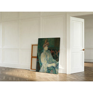 Madame Marthe X - Bordeaux - Henri de Toulouse-Lautrec | Reproduction Tableau Décoration murale affiche copie