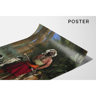 Maître des chiens - Jean-Léon Gérôme | Reproduction Tableau Décoration murale affiche copie