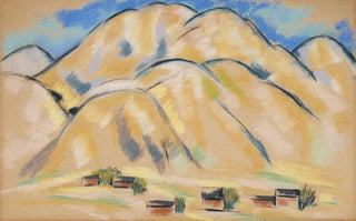 Marsden Hartley - New Mexico Hills.webp