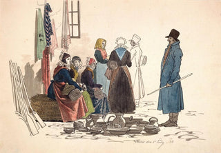 Martinus Rrbye - Scene fra torvepladsen i Thisted.webp