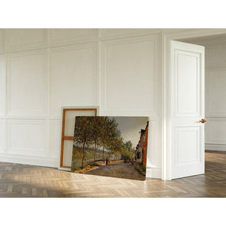 Matinée de juin à Saint-Mammès - Alfred Sisley | Reproduction Tableau Décoration murale affiche copie
