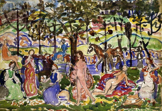 Maurice Prendergast - Park Scene.webp