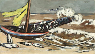 Max Beckmann - Braunes Meer mit Mwen.webp