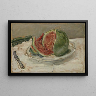 Max Slevogt - Still Life with Watermelon.webp