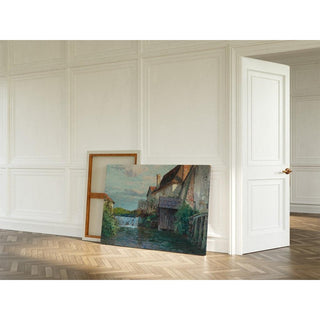 Motif d'une aciérie styrienne - Alfred Zoff | Reproduction Tableau Décoration murale affiche copie