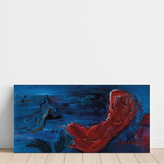 Naïade Rouge - Raoul Dufy | Reproduction Tableau Décoration murale affiche copie