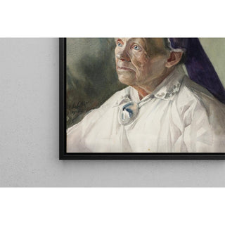 Naise Portree Tanuga 1900 - Konrad Mägi | Reproduction Tableau Décoration murale affiche copie