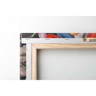 Nature morte avec tulipes et éventail - Samuel John Peploe | Reproduction Tableau Décoration murale affiche copie