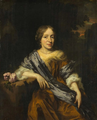 Nicolaes Maes - Portrait of Catharina Pottey Sister of Willem and Sara Pottey.webp
