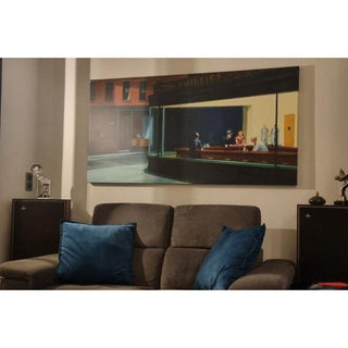 Nighthawks - Edward Hopper | Reproduction Tableau Décoration murale affiche copie