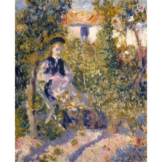 Nini dans le jardin - Pierre-Auguste Renoir | Reproduction Tableau Décoration murale affiche copie