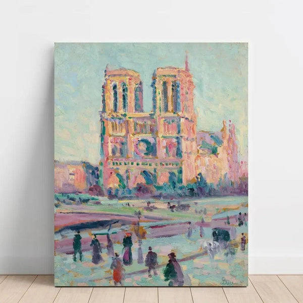 Reprodukcja obrazu Notre-Dame de Paris - Maximilien Luce