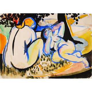 Nus - Henry Lyman Sayen | Reproduction Tableau Décoration murale affiche copie