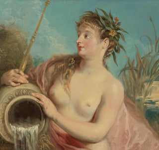 Nymphe de Fontaine - Jean-Antoine Watteau