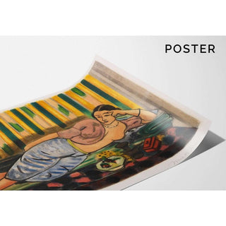 Odalisque au Coffret Rouge - Henri Matisse | Reproduction Tableau Décoration murale affiche copie