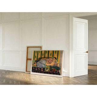 Odalisque au Coffret Rouge - Henri Matisse | Reproduction Tableau Décoration murale affiche copie