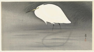 Ohara Koson - Egret.webp