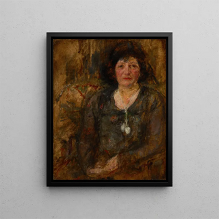 Olga Boznanska - Portrait of a Lady with a Necklace.webp