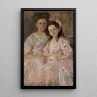 Olga Boznanska - Portrait of girls Helena Chmielarczyk and Wadysawa Chmielarczyk.webp
