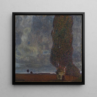 Orage approchant Le Grand Peuplier II - Gustav Klimt