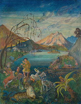 Oskar Laske - Orpheus unter den Tieren.webp